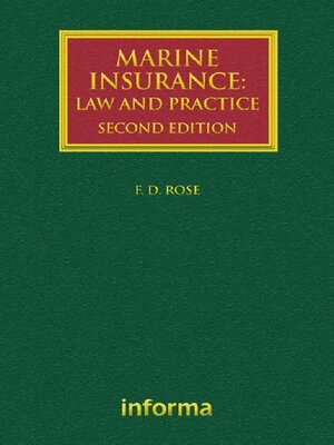 cover image of Marine Insurance